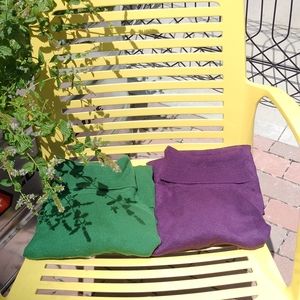 Karen Scott Turtle neck sweaters